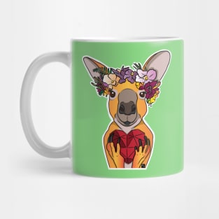 Kangaroo Heart Mug